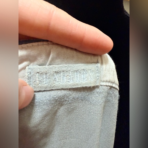 CP Shades Women light blue Velvet Button-Up Shirt XL  Silk Blend Long Sleeve USA - Picture 10 of 11